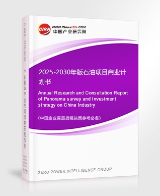 2025-2030年版石油項目商業計劃書