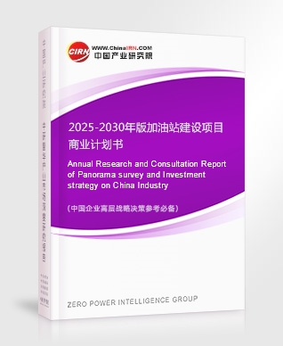 2025-2030年版加油站建設項目商業計劃書